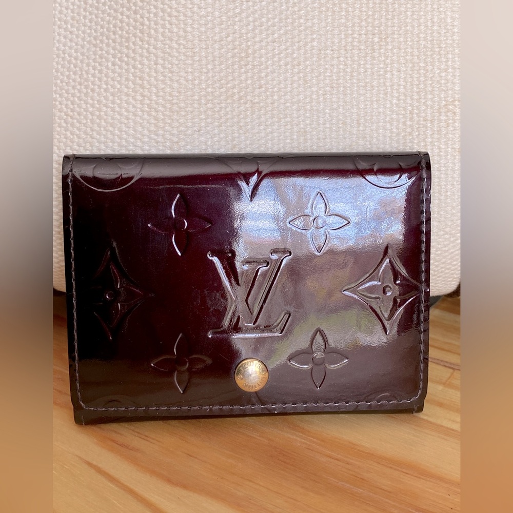 Louis Vuitton Monogram Vernis Card case